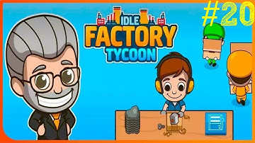 Idle Factory Tycoon - Walkthrough #20 - IPad