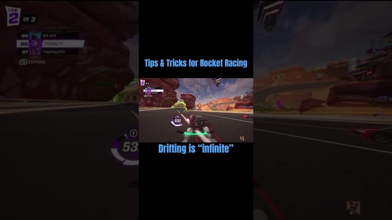 Tips and Tricks for Rocket Racing 