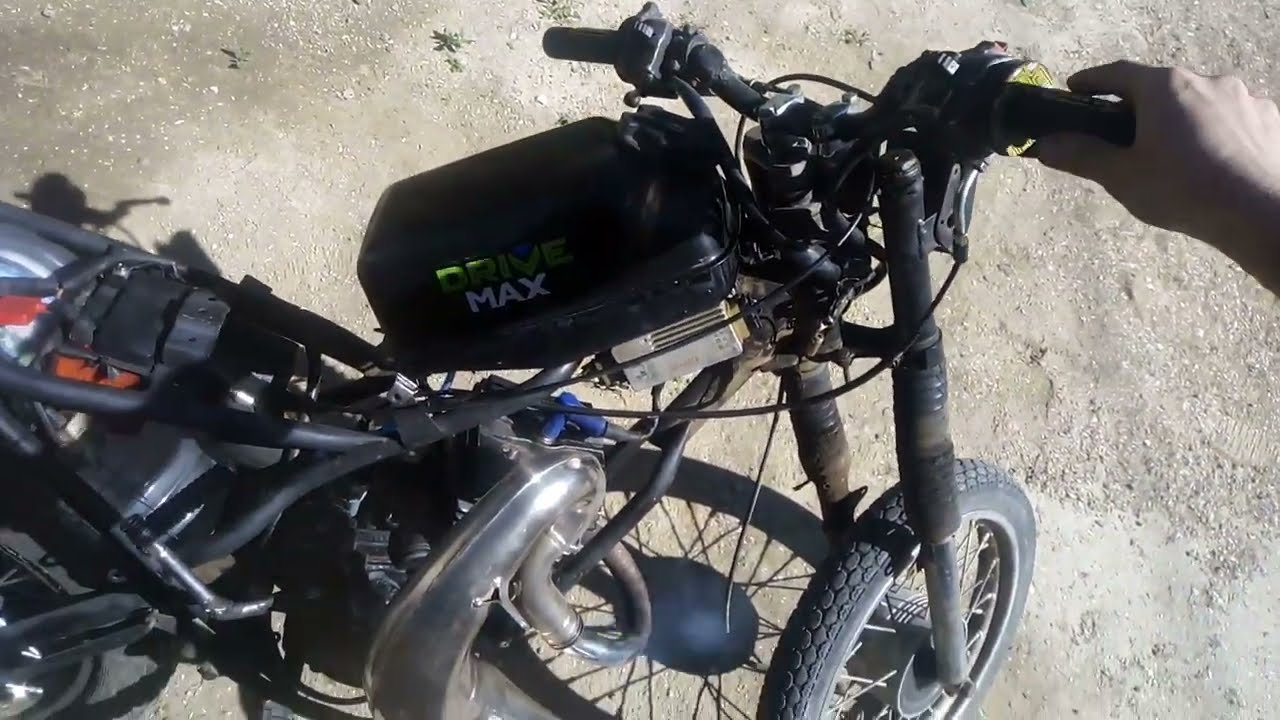 Тюнингованный мотор ЗиД Пилот 50 2т (тест)