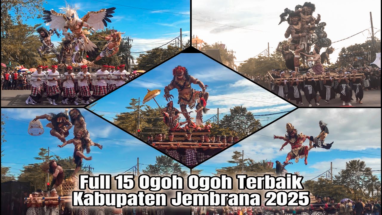FULL PARADA OGOH OGOH TERBAIK JEMBRANA 2025 DI CATUS PATA 20 MARET 2025