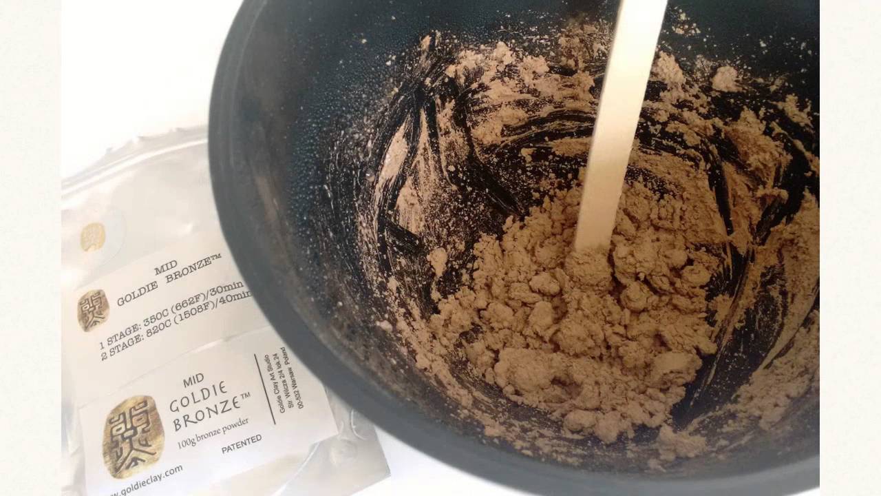 Quick guide to mixing Goldie metal clays YouTube