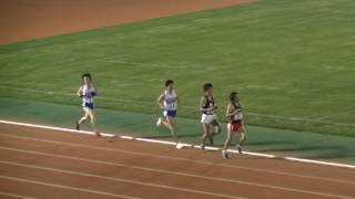 2017春季オープン男子5000m3組 碓井・中村・弘重・余川