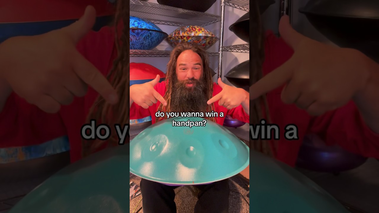 Wanna Win a Handpan?? 🛸😍🛸 ​⁠#handpan #giveaway @NovaPansHandpans @beatrisemusic @moisai6205