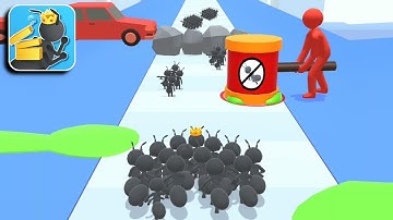 Tiny Run 3D 🐜🐜🐜  Max Level - All Levels Gameplay (iOS & Android) Walkthrough Part 20