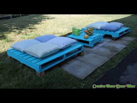 DIY Backyard Furniture Ideas