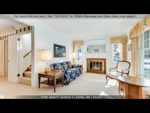 5705 Abbott Avenue S, Edina, MN home video tour