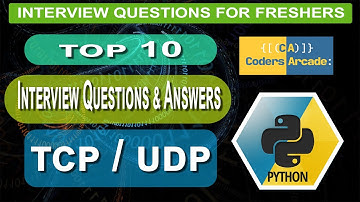 TCP/ UDP Top 10 Interview Questions
