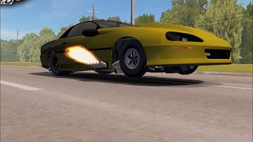 No Limit Drag Racing 2.0 All Motor Small Block Camaro Z28 Small Tire Slick 28x10.5 No Prep Fast