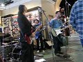 The transplant band at the harley davidson dealership  a blood donor benefit concert