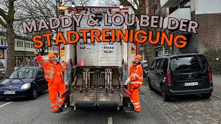 MADDY UND LOU BEI DER STADTREINIGUNG!