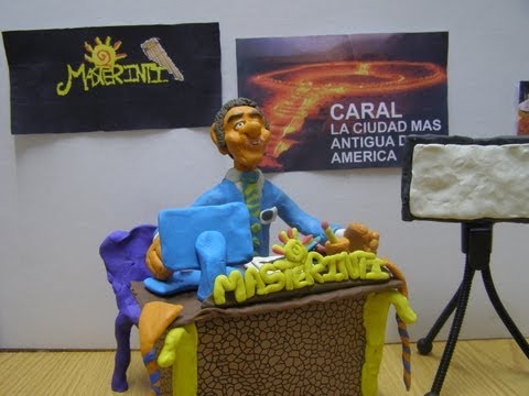 company information and customer service in claymation