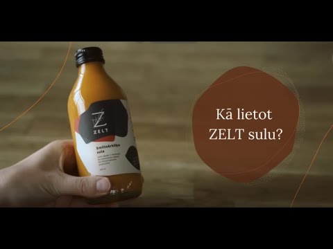 Kā lietot ZELT sulu?