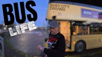 BUS Driving | On the Busiest BUS CORRIDOR IN EUROPE