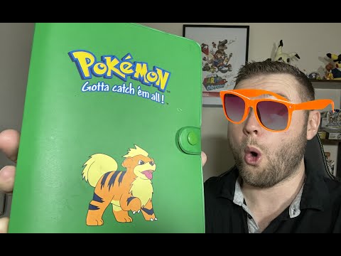 I got a Vintage Pokemon Binder! I got a Vintage Pokemon Binder!