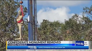 Confederate Monument Removed