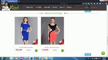 Đồ án lập trình web   website bán hàng, ASP NET WEBFORM