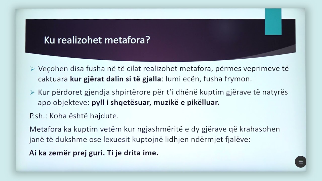 7 01 067 - Java 14 - Gjuhë shqipe - figurat stilistikemetafora,simboli,metonimia