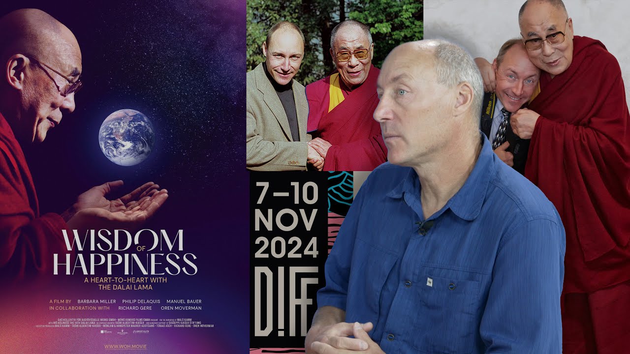 In conversation with Manuel Bauer on Wisdom of Happiness, Dalai Lama, and  his commitment to Tibet