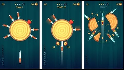 Knife Hit (Android/iOS) Gameplay Full HD By Ketchapp