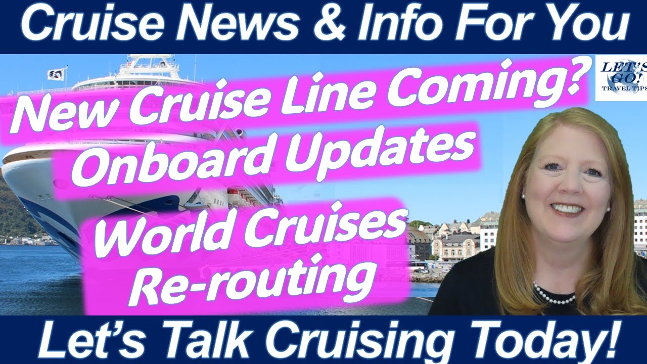 CRUISE NEWS! New Cruise Line Coming? Captain on TV to explain missed Port Call | Onboard Dining
