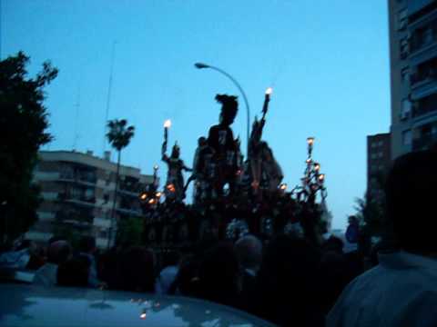 Hermandad Sacramental de Nuestra Señora de la Medalla Milagrosa y Cofradía de Nazarenos de Nuestro Padre Jesús de la Esperanza en el Puente del Cedrón, María Santísima del Rosario y San Juan Evangelista