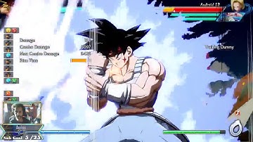 Dragon Ball FighterZ - Bardock Sparking Loop Corner (New Patch 1.15)