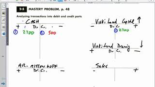 Acct I   Ch 2 5 Mastery & Proving Acct Rules