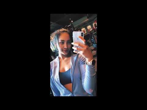 Anya Geraldine gym routine
