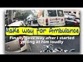 Give way to Ambulance Please | Hyderabad | Fuzz Rides | Continental GT