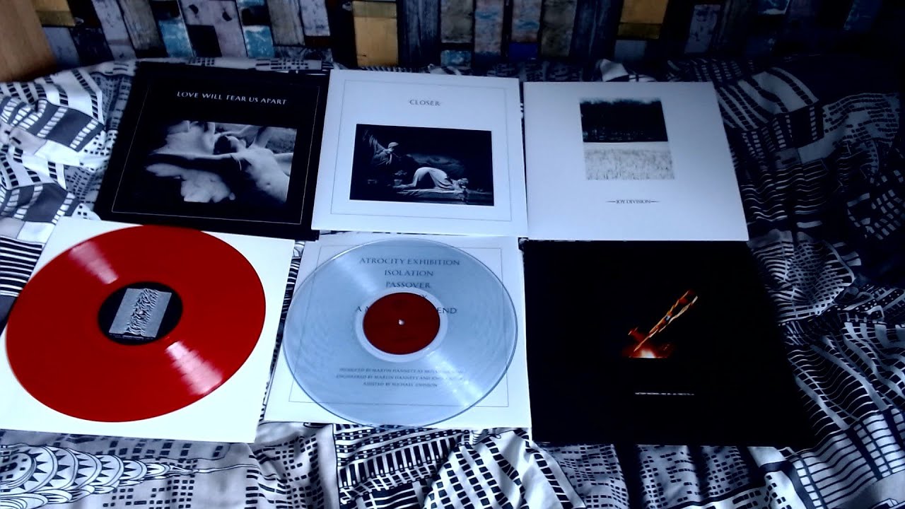 Joy Division Closer 2020 Digital Remaster Clear Vinyl Deluxe Box Set