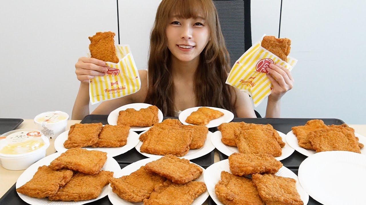 【大食い】40%増量のファミチキ何個食べられる？