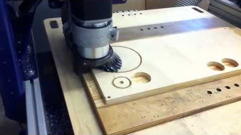CNC Router Cutting Perfect Circles