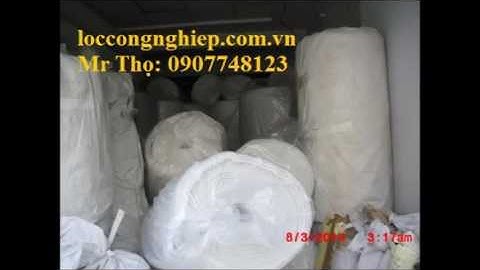 Bông lọc bụi cho máy lạnh