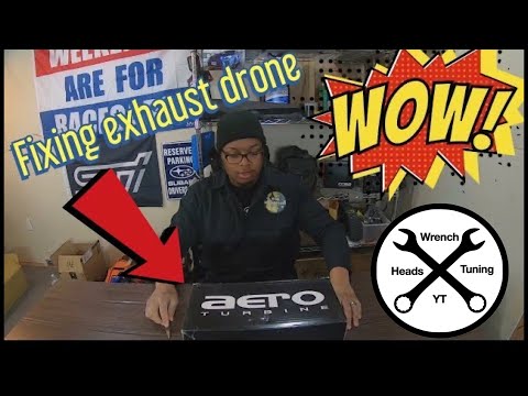 Eliminate that drone on your exhaust