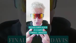 FINALE COPPA DAVIS. CON CHI GIOCARLA? #live #tennis #Cobolli #sonego #sinner #berrettini #shorts
