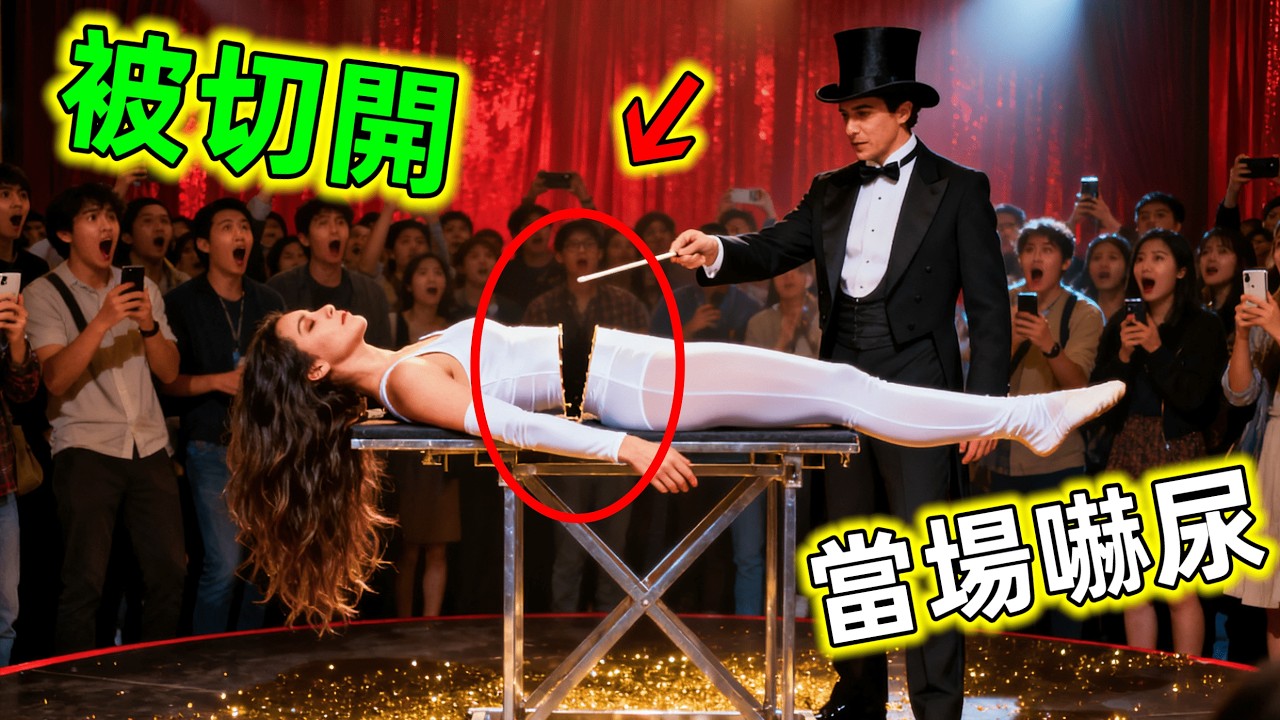 史上魔術揭秘最強的一期｜身體分離被魔術師拿在手上，觀眾當場震驚#魔術 #魔術揭秘 #魔術解密 #魔術拆解 #大型魔術揭秘 #魔術教學 #魔術揭秘教學 #世界之最 #老王看世界