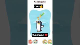 FIND PENGUINS!!LEVEL 69#dop2#dope#follow#support#youtubeshorts#shorts#shortsvideo#level#dope