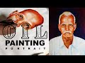 Commissioned oil painting portrait  hari designs