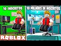 VIDA DE YOUTUBER POR 1 DIA NO ROBLOX !