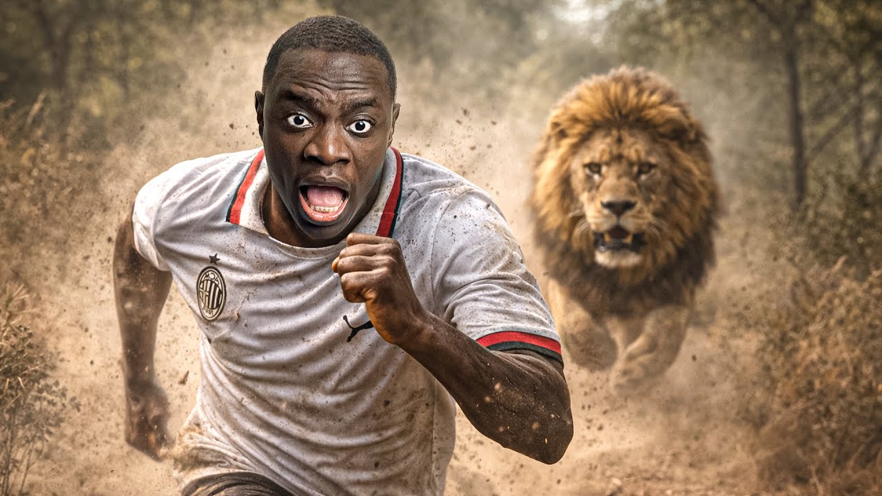 I Was Chased By A Lion In The Safari In Ghana 😭😭😭😭 🇬🇭 
