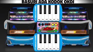 Telolet Basuri Ada Kodok Modul Okdj Versi Pianika || Basuri Pianika