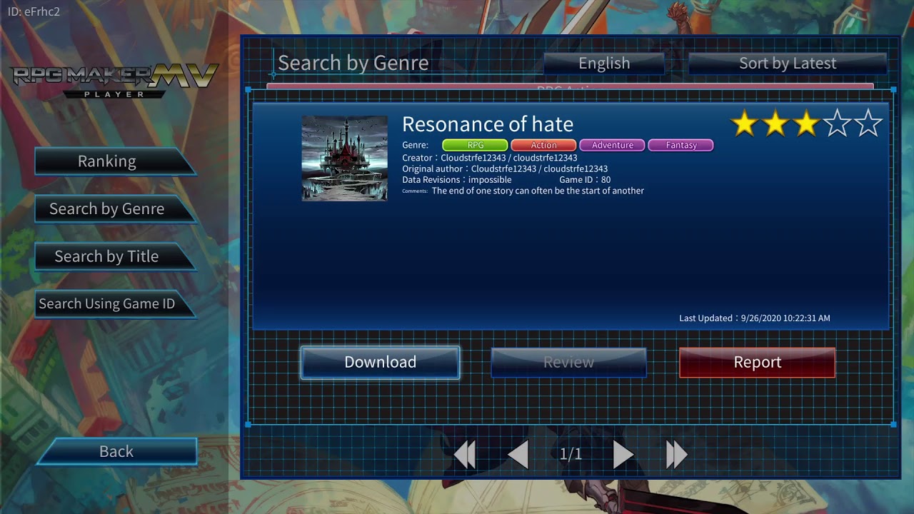 RPG Maker MV Player PS4 - YouTube