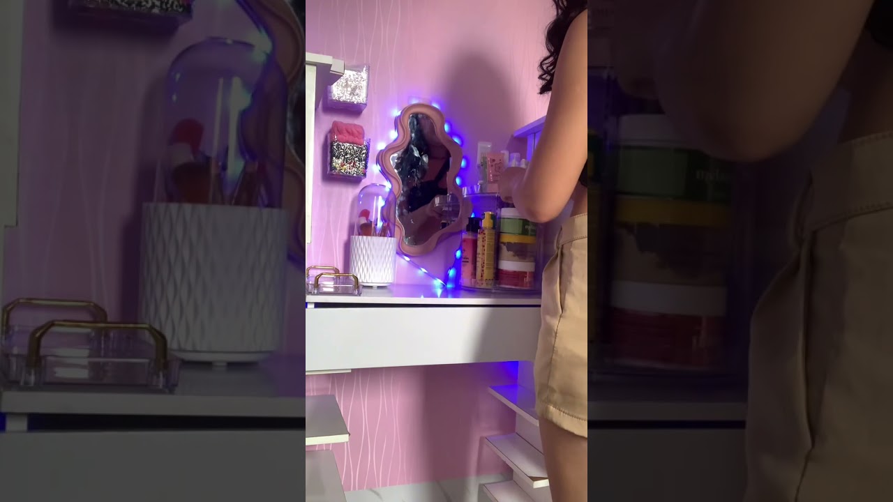 Organizando minha penteadeira 💘