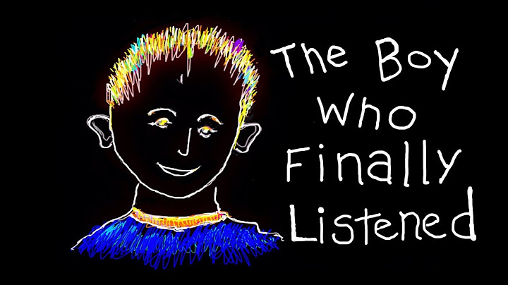 kids story - The Boy Who Finally Listened