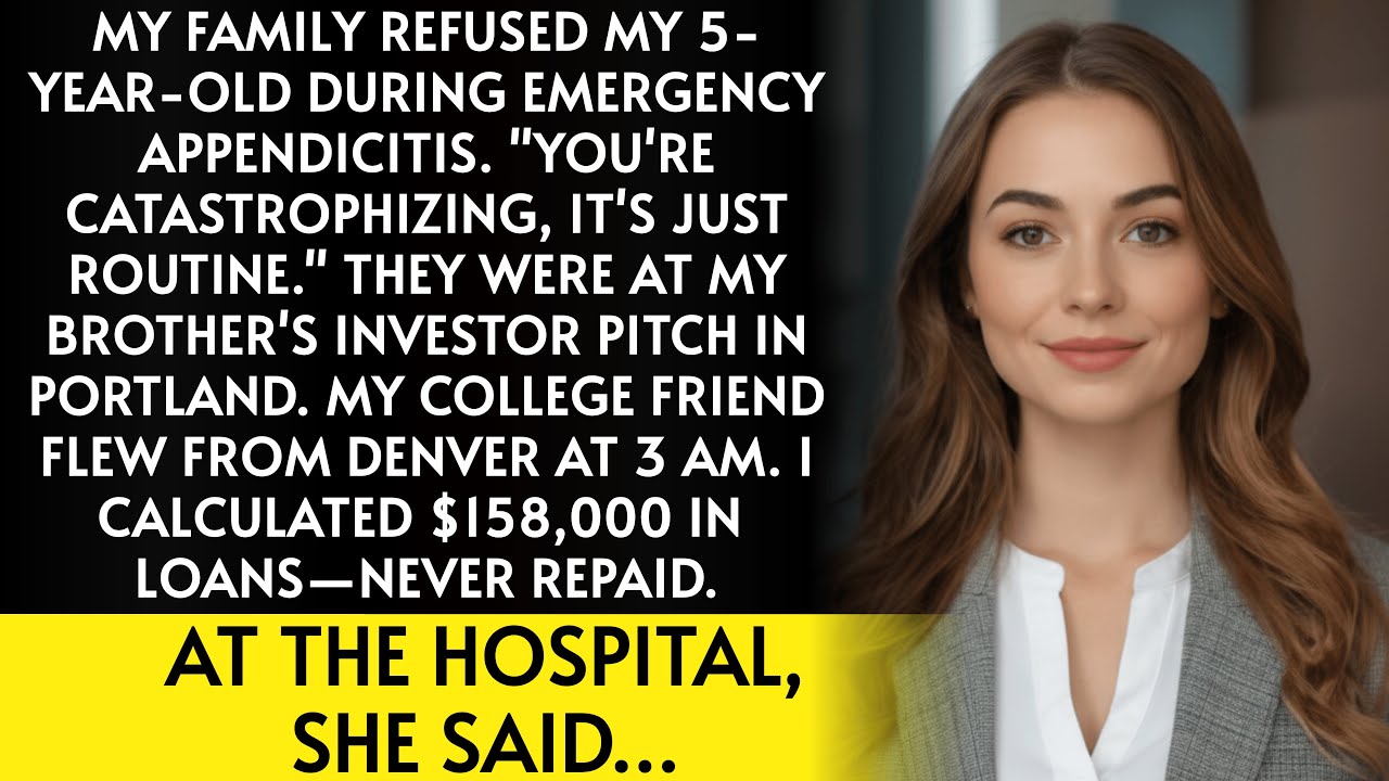 My Family Refused My 5-Year-Old During Emergency Surgery - Until My College Friend Flew Across...