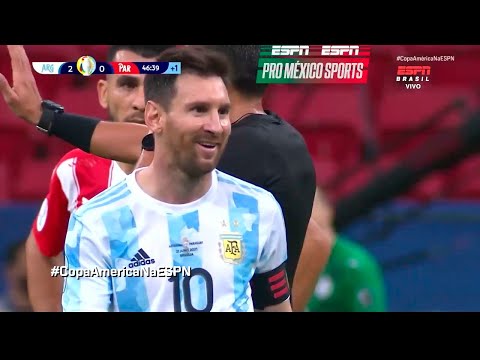 GOL ANULADO - Junior Alonso (ag) | Argentina v Paraguay - Fase de Grupos 'Grupo A' Copa América 2020