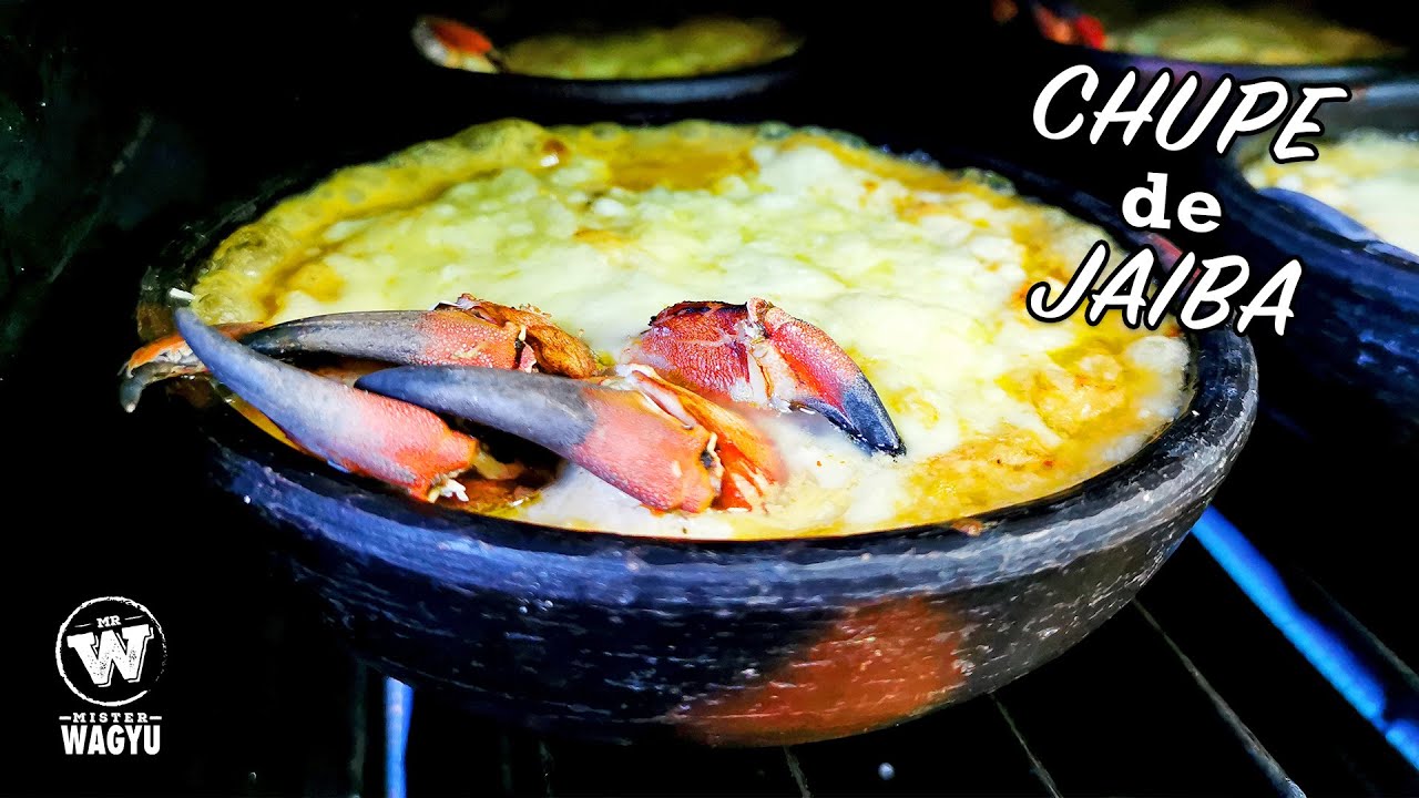 Chupe de Jaiba (pastel de jaiba) Mr. Wagyu YouTube