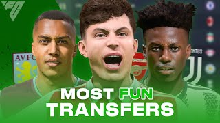 The 20 MOST FUN TRANSFERS for FC24 Career Mode ?