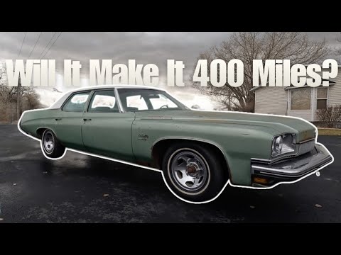 WILL THIS 51 YEAR OLD BUICK MAKE IT 400 MILES??? (1973 LESABRE) PT. 1