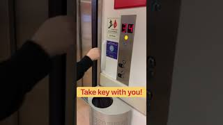 Emergency Elevator Key Use